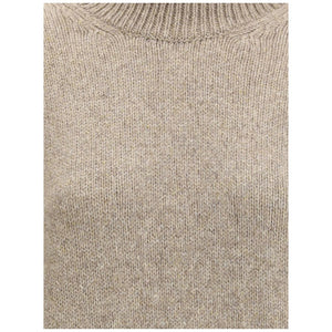 Beige Cashmere Cashmere Sweater
