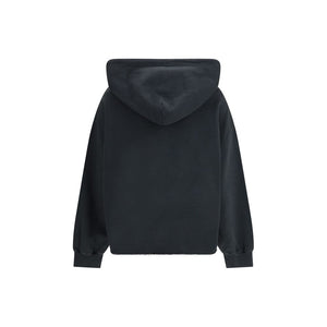 Black Cotton Sweatshirt