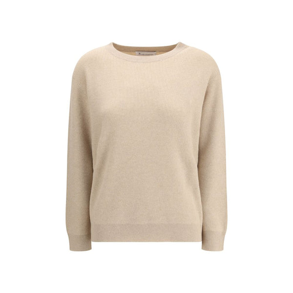 Beige Cashmere Cashmere Sweater