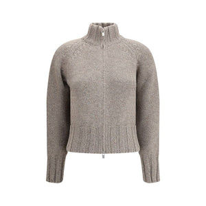 Beige Cashmere Cardigan