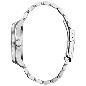 Gray Stainless Steel Dress Watch