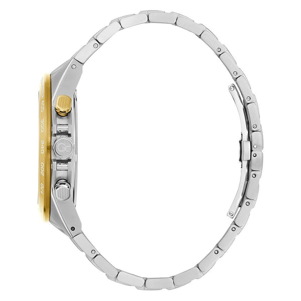 Gray Stainless Steel Dress Watch