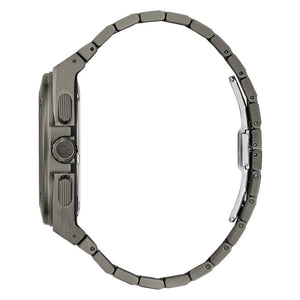 Gray Stainless Steel Dress Watch