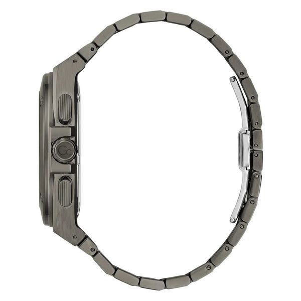 Gray Stainless Steel Dress Watch