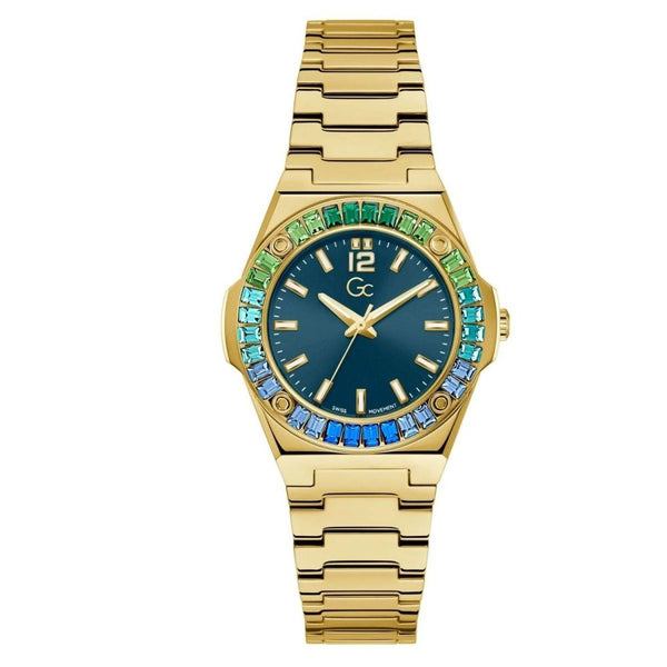 Gold Stainless Steel Dress Watch
