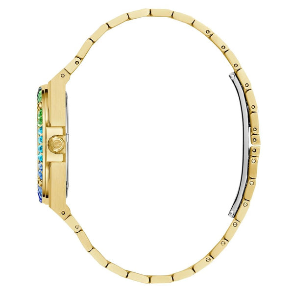 Gold Stainless Steel Dress Watch