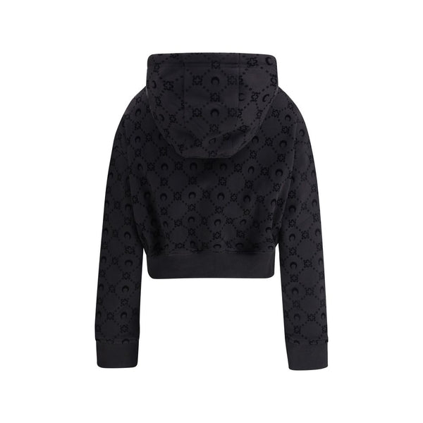 Black Cotton Sweatshirt