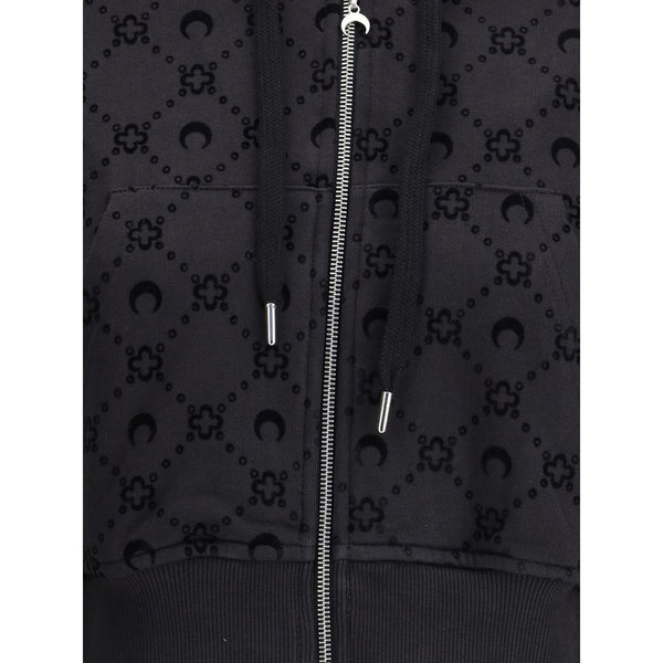 Black Cotton Sweatshirt