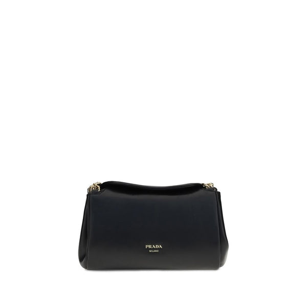 Black Calf Leather Bos Taurus Shoulder Bag
