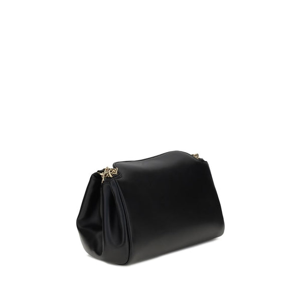 Black Calf Leather Bos Taurus Shoulder Bag