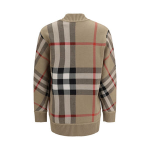 Beige Polyester Cardigan