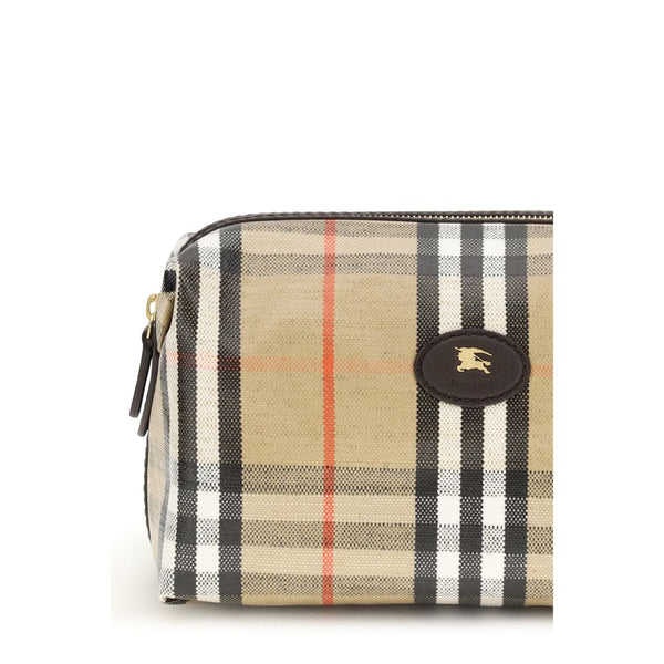 Beige Cotton Wallet