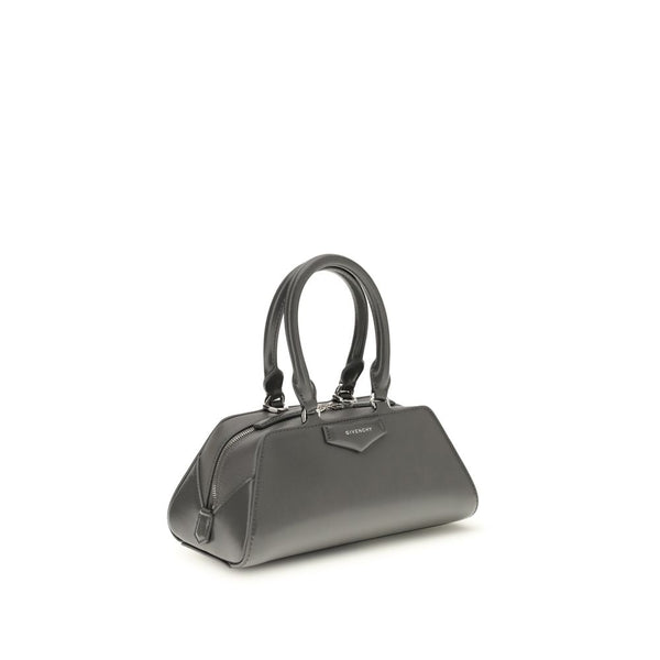 Gray Calf Leather Bos Taurus Shoulder Bag
