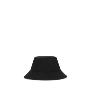 Black Cotton Bucket Hat