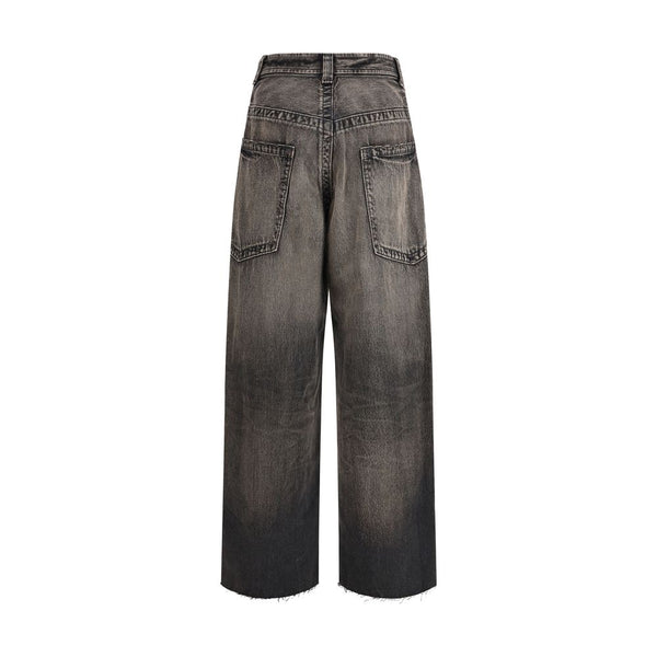 Black Cotton Jeans Denim