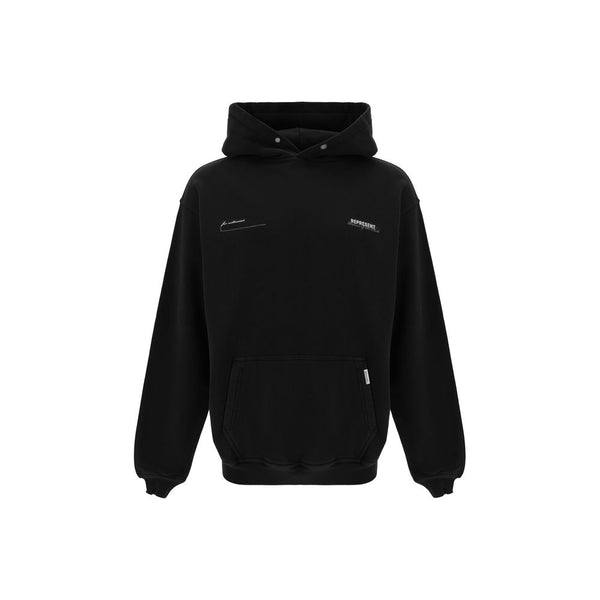Black Cotton Sweatshirt