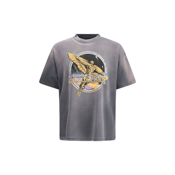 Gray Cotton T-Shirt