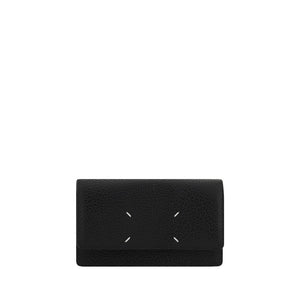 Black Calf Leather Bos Taurus Wallet