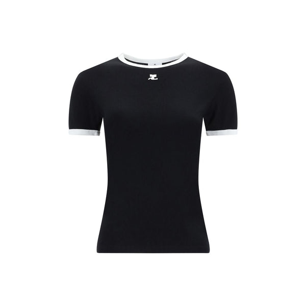 Black Cotton T-Shirt