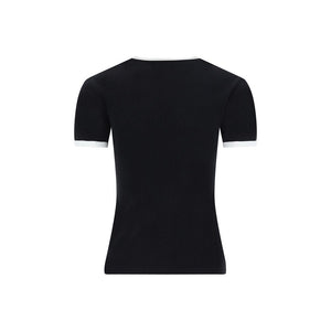 Black Cotton T-Shirt