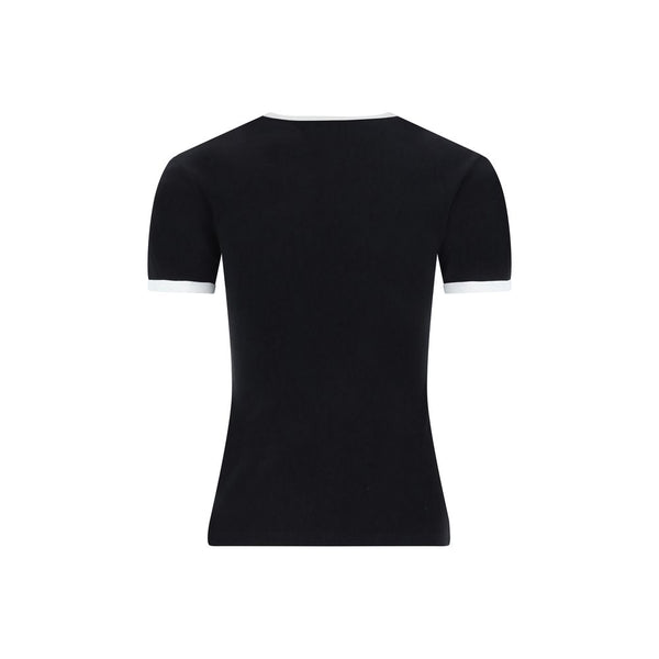 Black Cotton T-Shirt