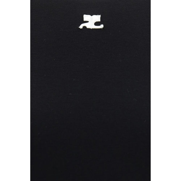 Black Cotton T-Shirt