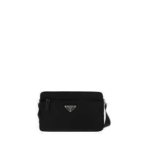 Black Nylon Shoulder Bag