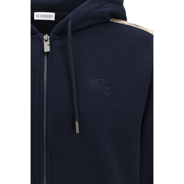 Blue Cotton Sweatshirt