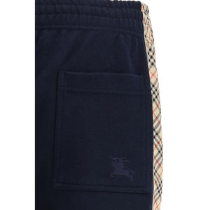 Blue Cotton Joggers (Workout Pants)