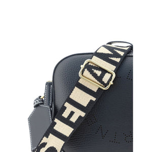 Black Polyethylene Shoulder Bag