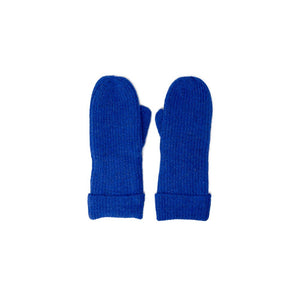 Blue Marabou Gloves