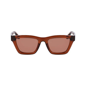 Brown Injected Sunglasses