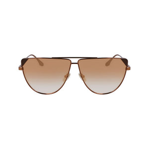 Brown Metal Sunglasses