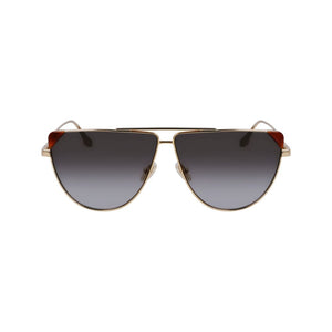 Brown Metal Sunglasses