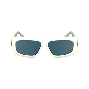 White Acetate Sunglasses