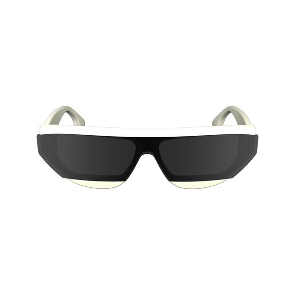 White Acetate Sunglasses