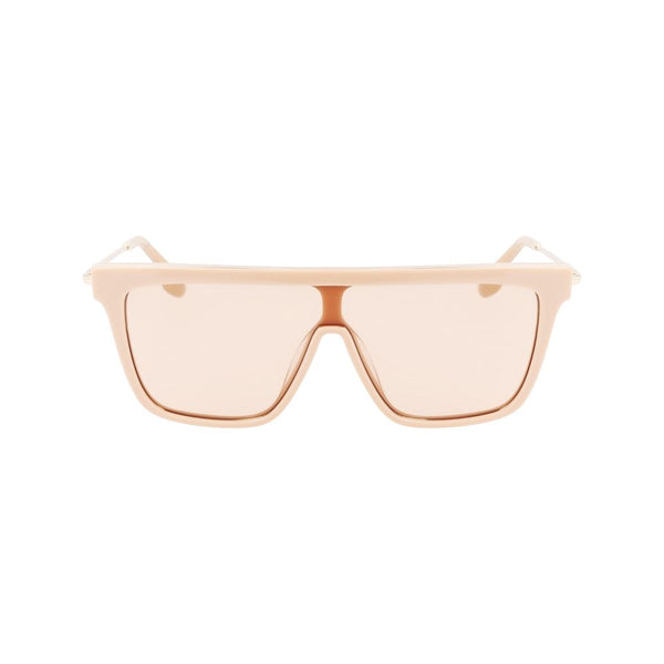 Beige Acetate Sunglasses