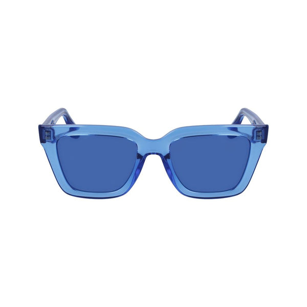 Blue Injected Sunglasses