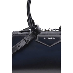 Black Calf Leather Bos Taurus Handbag