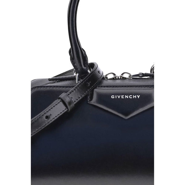 Black Calf Leather Bos Taurus Handbag