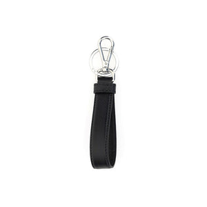 Black Stainless Steel Keychain