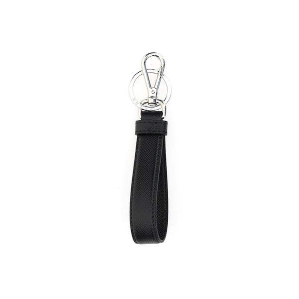 Black Stainless Steel Keychain