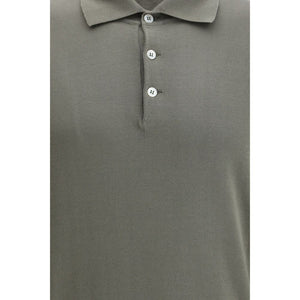 Bicolor Cotton Shortsleeve Shirt