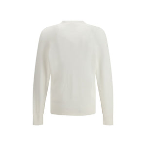 White Cotton Cardigan