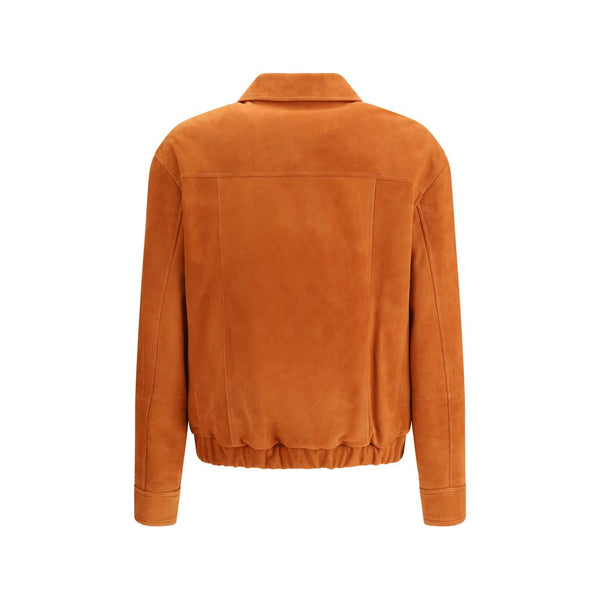 Multicolor Calf Leather Bos Taurus Jackets And Coat