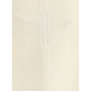 Beige Fleece Wool Cardigan