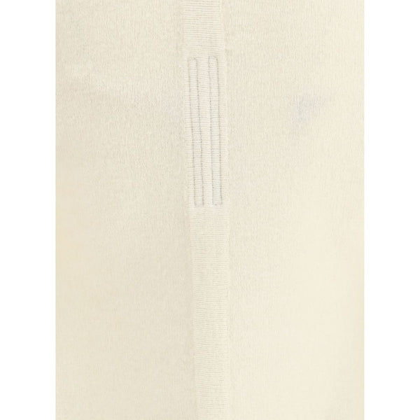 Beige Fleece Wool Cardigan
