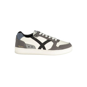 Bianco Polyurethane Men Sneaker