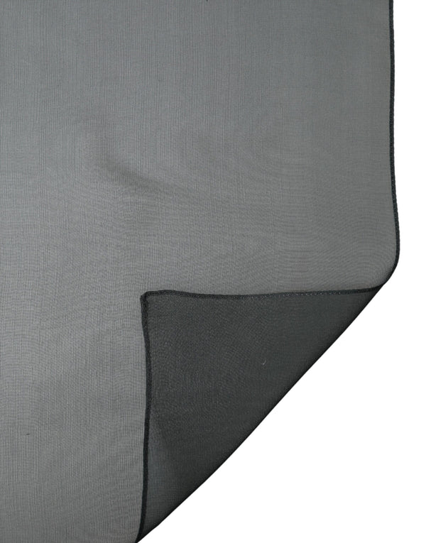 Dark Green Stole Silk Neck Wrap Shawl  Scarf