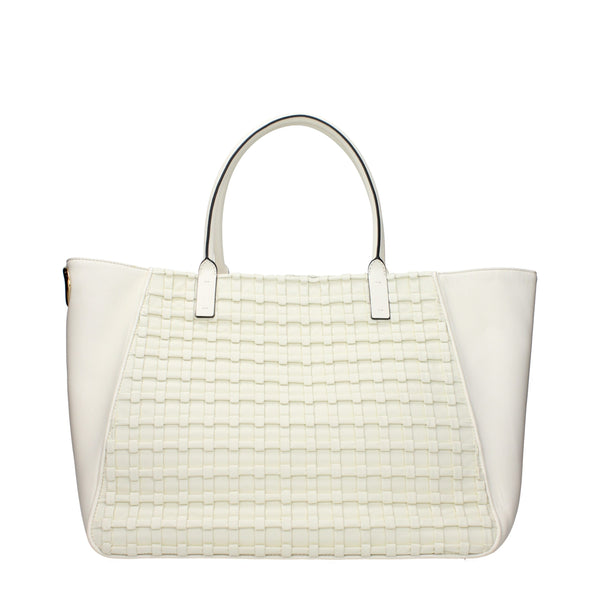 Beige Leather Handbag